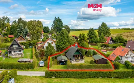 Prodej chaty/chalupy 47 m² s pozemkem 358 m², Černá v Pošumaví - Bližná, okres Český Krumlov