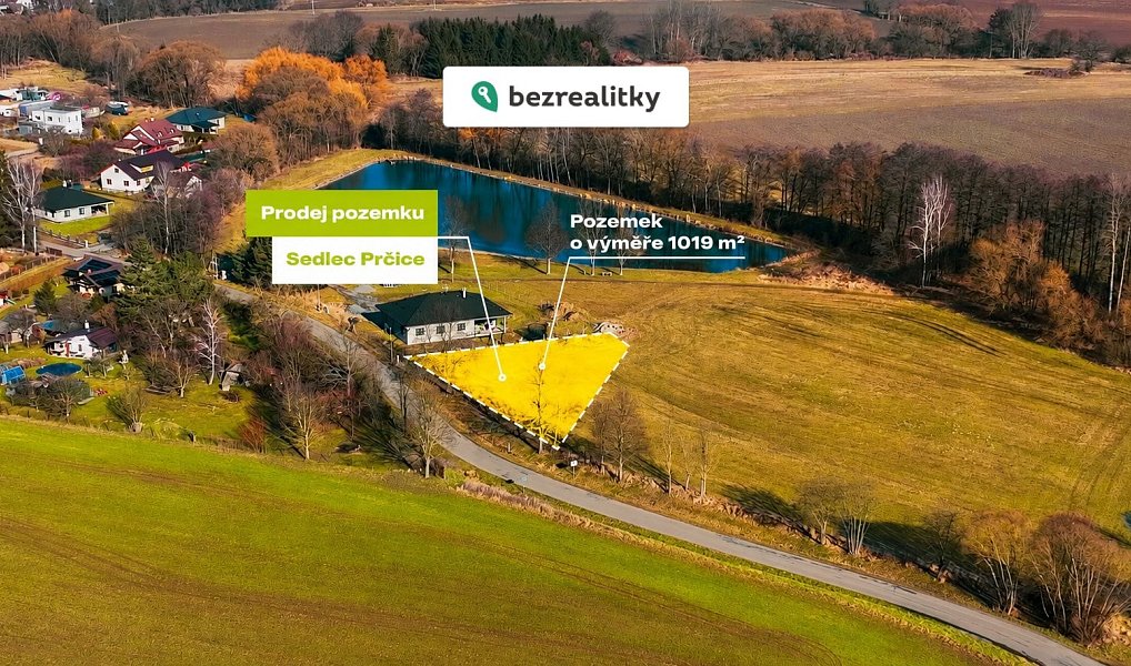 Prodej stavebního pozemku 1 019 m², Sedlec-Prčice – náhled fotky 2