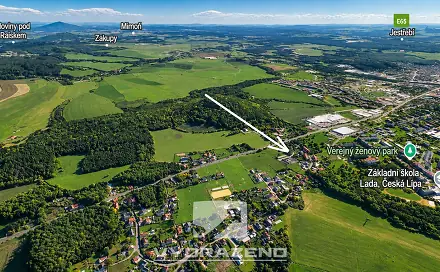 Prodej pole 1 517 m², Česká Lípa
