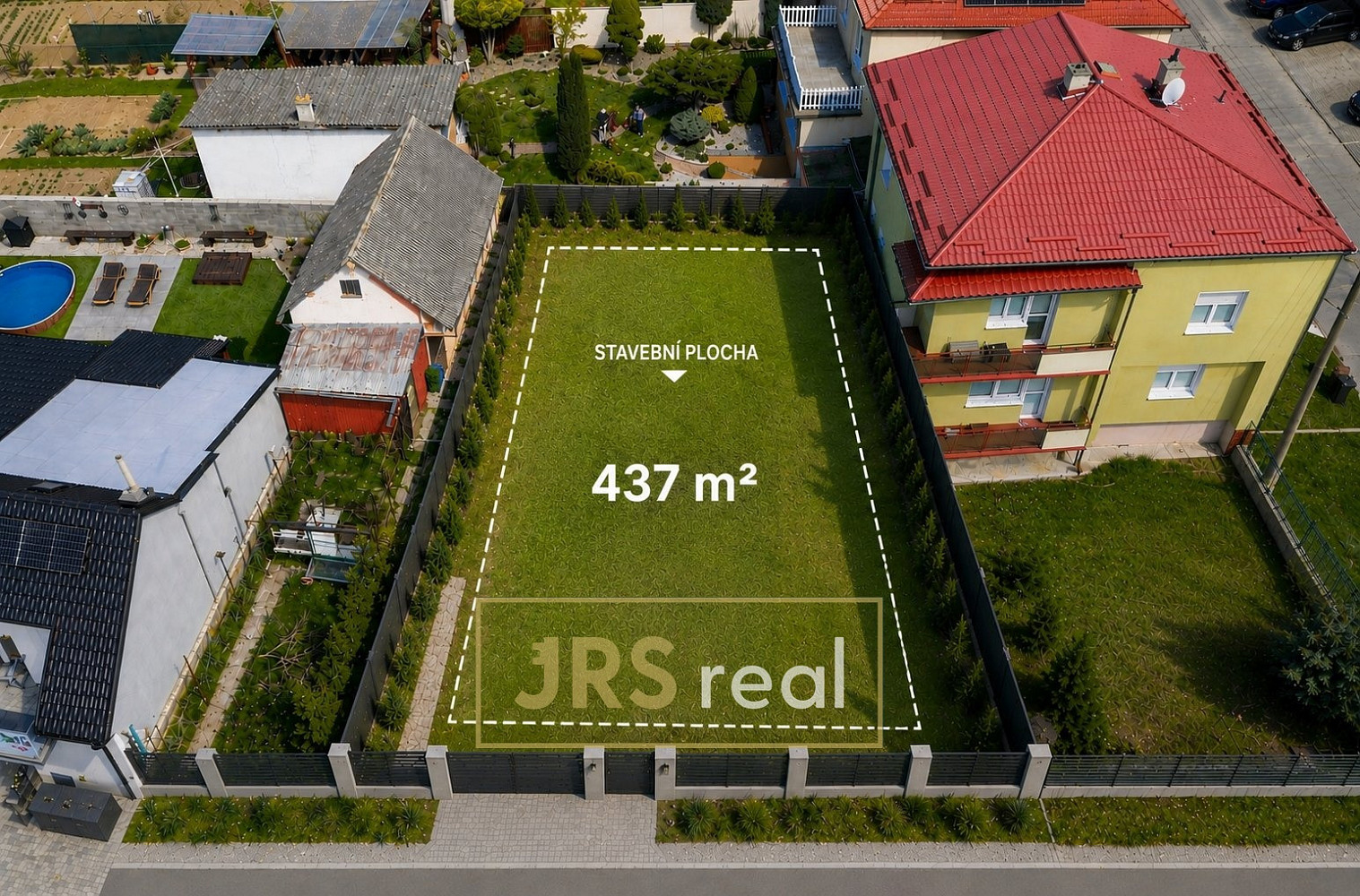 Prodej stavebního pozemku 437 m² – fotografie 2