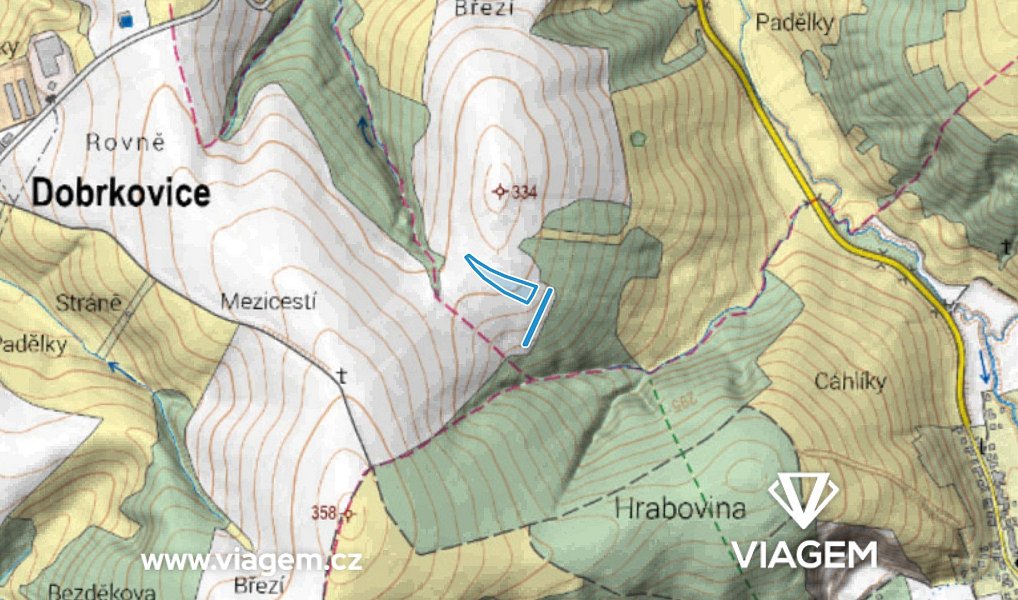Prodej pole 1 930 m², Kaňovice – náhled fotky 3