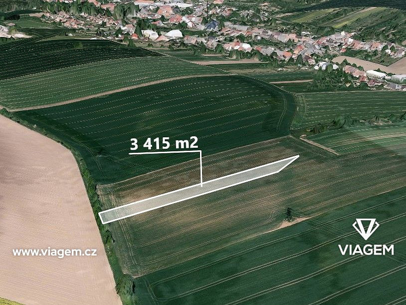 Prodej pole 1 707 m²