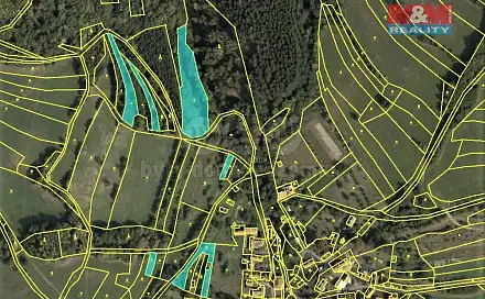 Prodej louky 4 894 m², Lužná, okres Vsetín