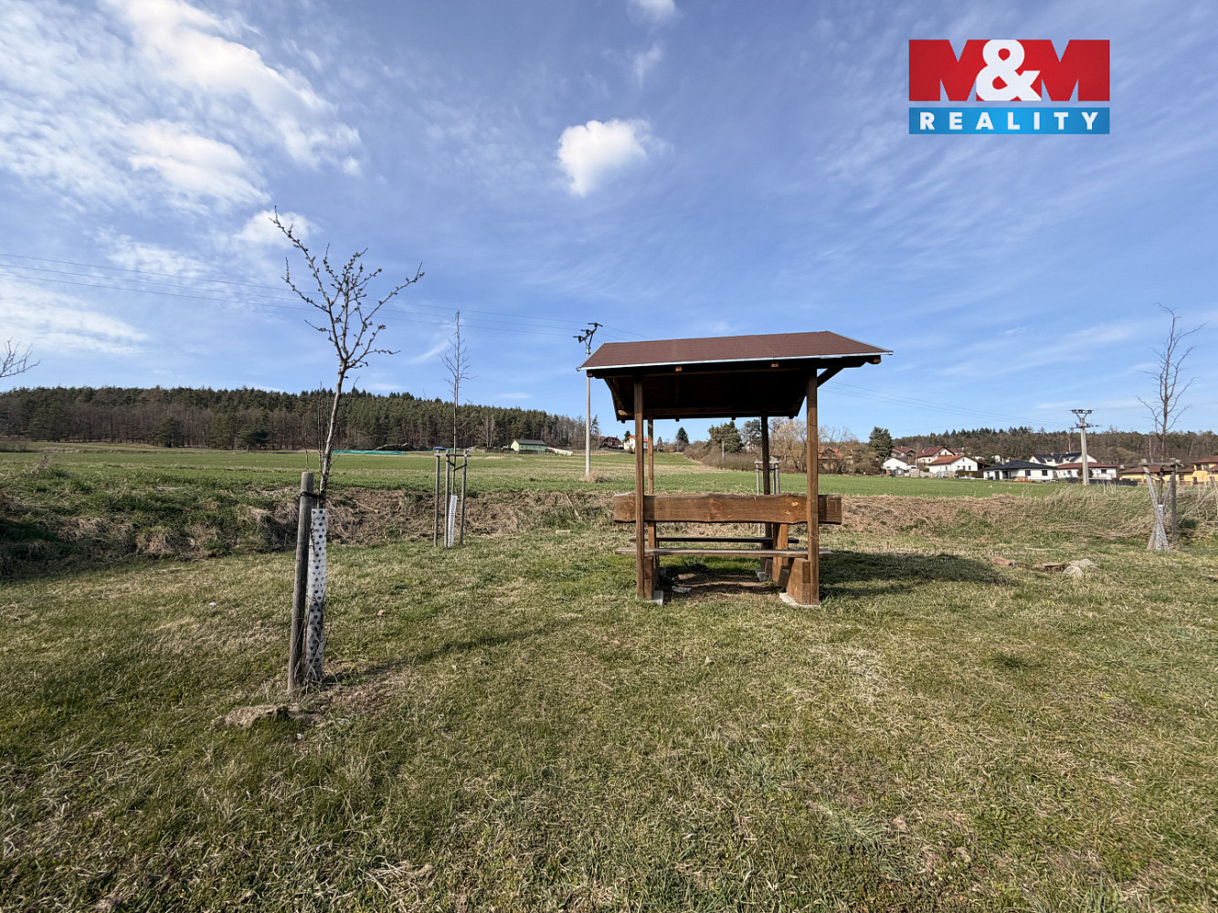 Prodej stavebního pozemku 5 130 m² – pohled 5