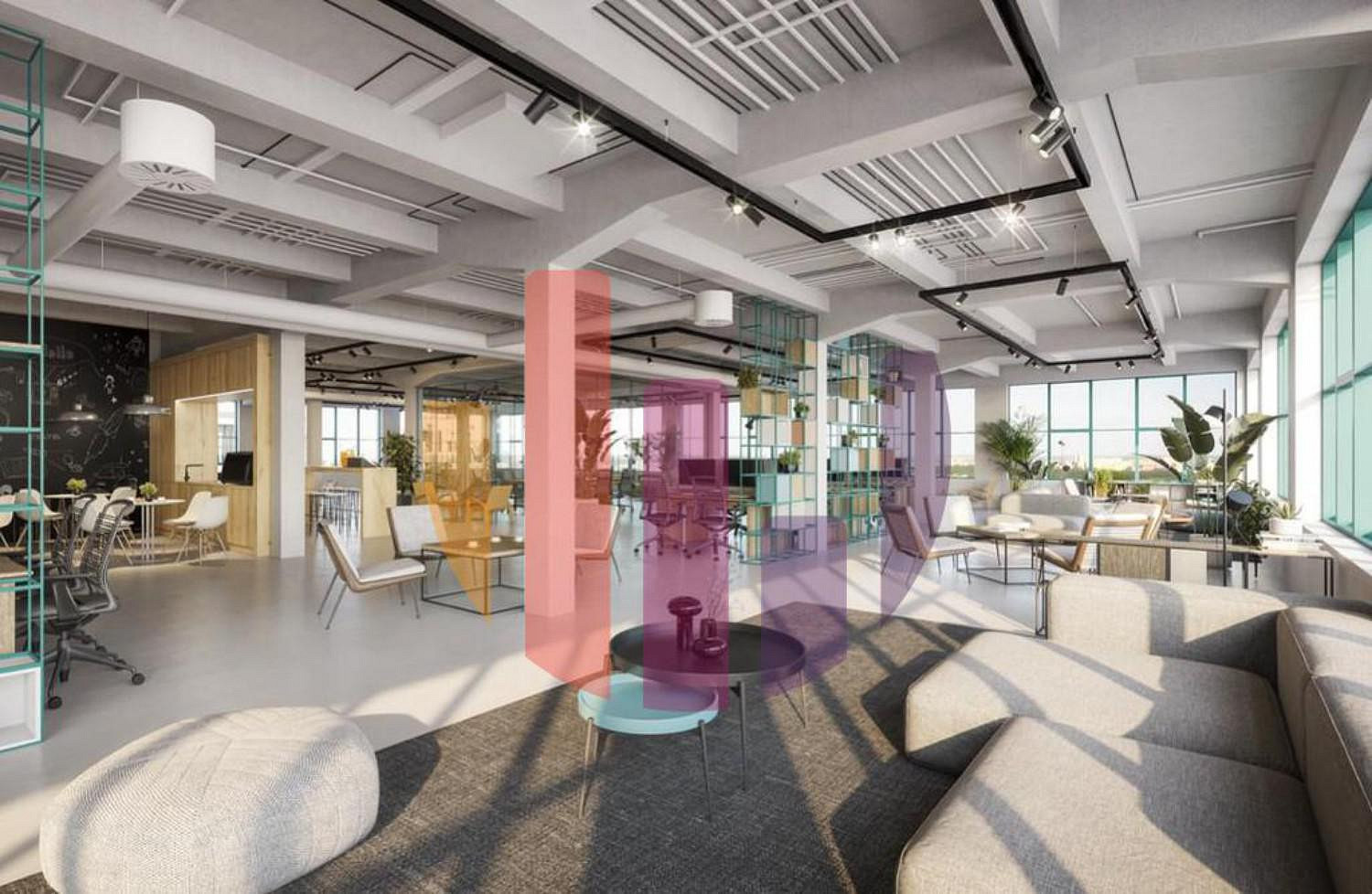 Kancelářské prostory, 234,00 m², Kolbenova, Areál Nová Pragovka E Factory Pragovka Art District – pohled 3