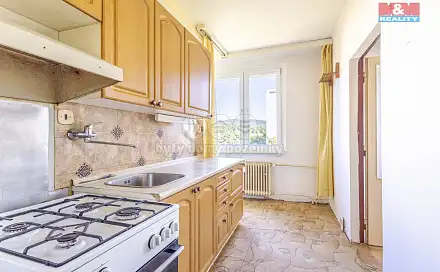 Prodej bytu 2+1 50 m², Sídliště, Cvikov - Cvikov II, okres Česká Lípa