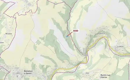 Dražba lesa 2 540 m², Bystrá nad Jizerou