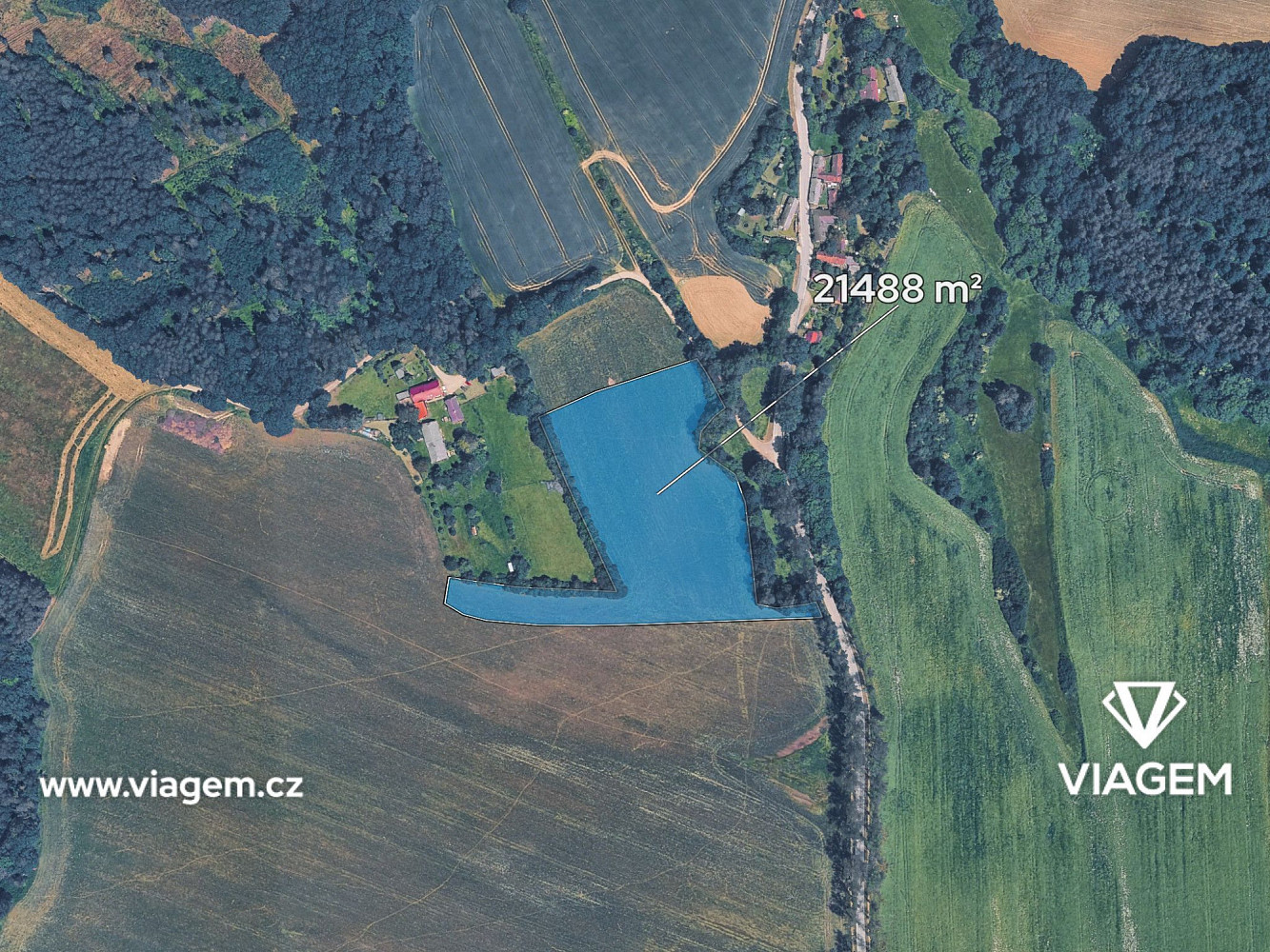 Prodej pole 3 581 m² – fotografie 2