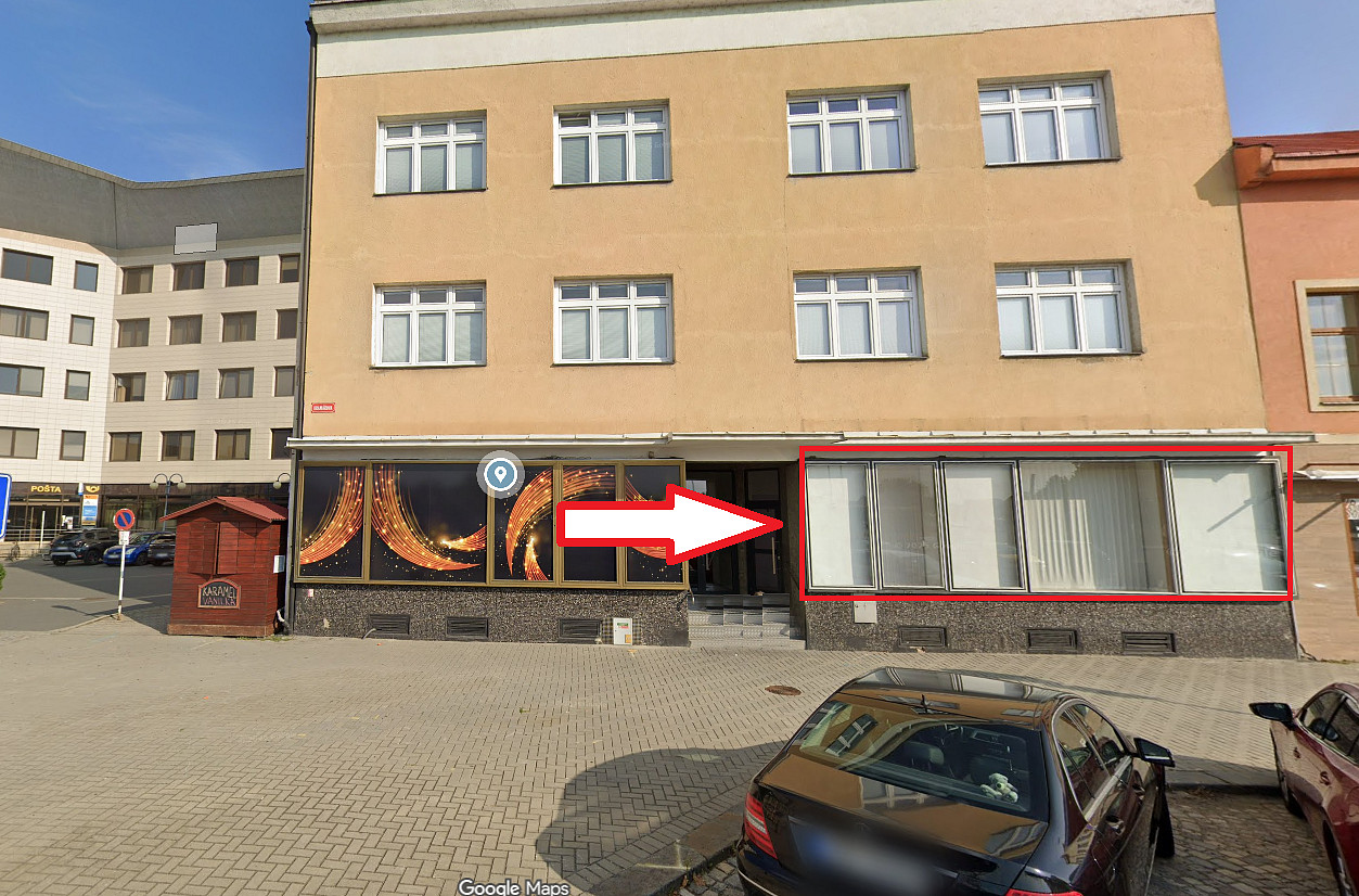 Pronájem obchodních prostor 80 m² – pohled 2
