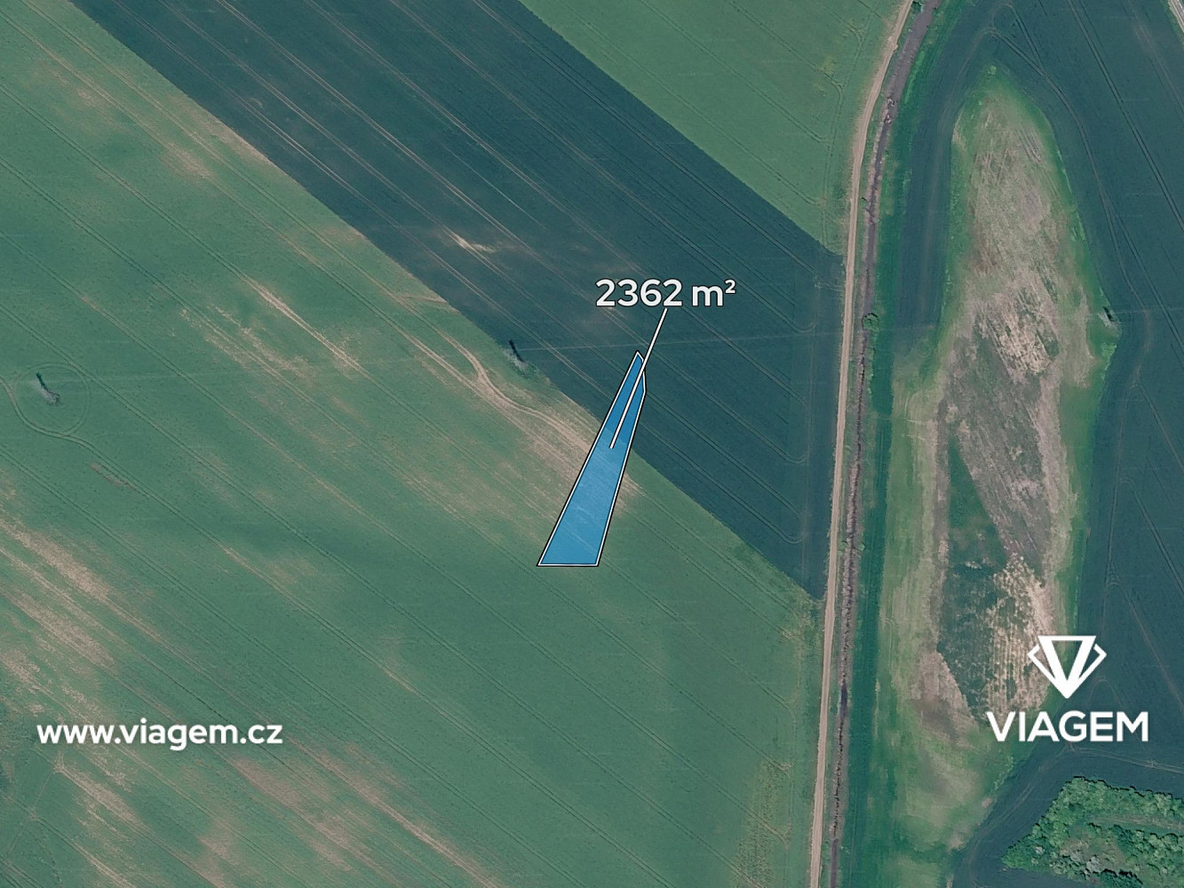 Prodej pole 1 181 m² — photo 2