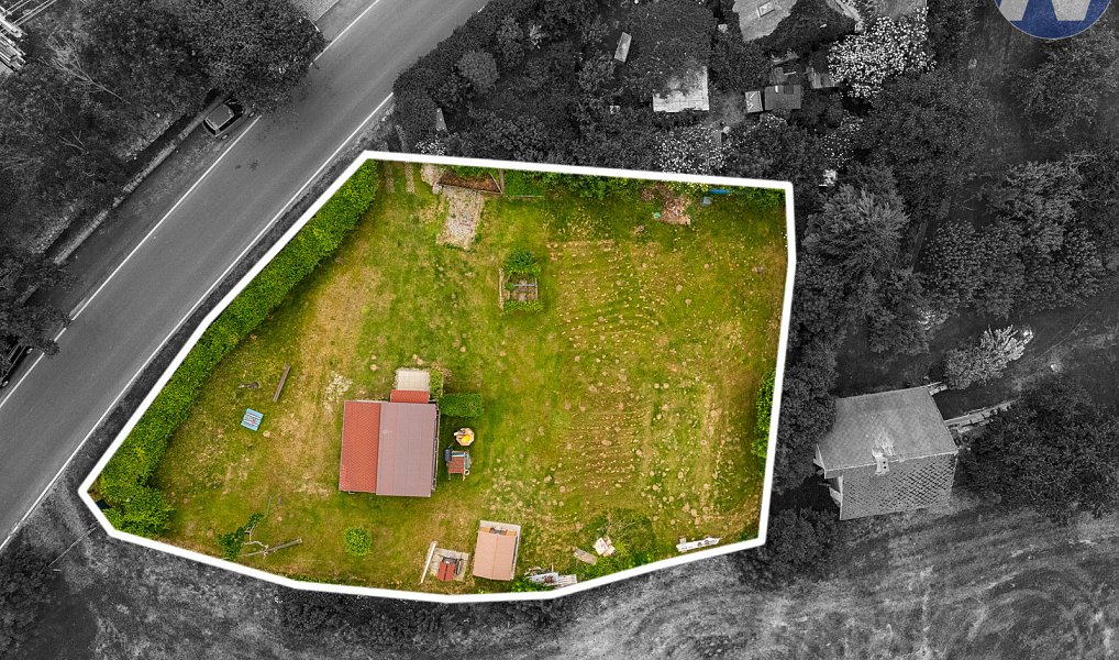 Prodej stavebního pozemku 1 224 m², Prachatice – náhled fotky 3