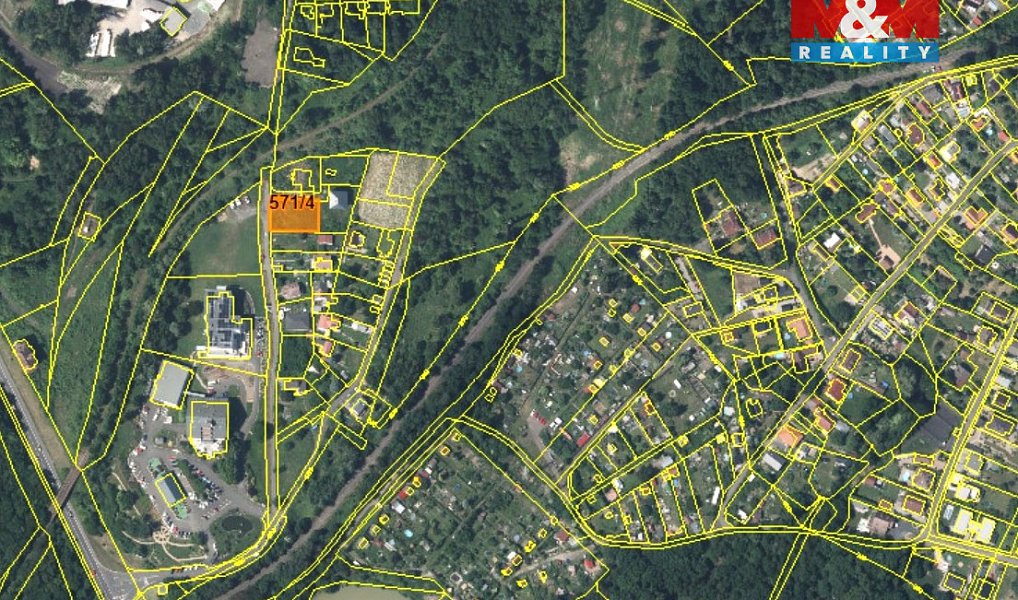 Prodej stavebního pozemku 909 m², Dubí – náhled fotky 3