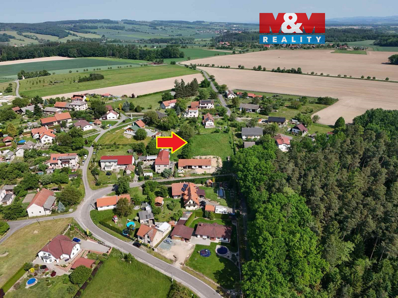 Prodej stavebního pozemku 1 540 m²