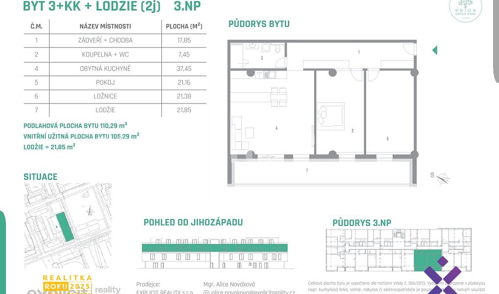 Prodej bytu 2+kk 110 m², Kroměříž – náhled fotky 12