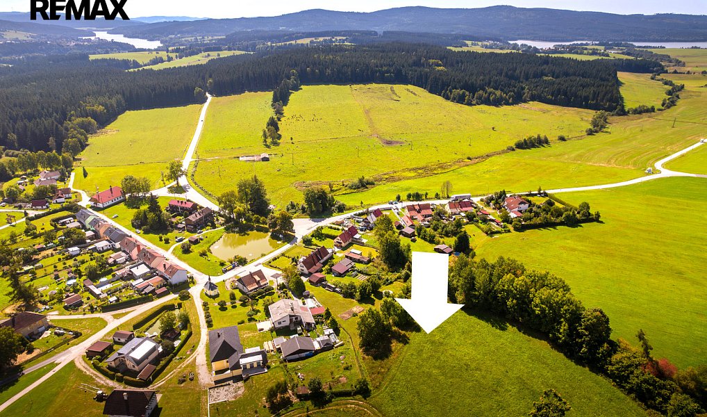 Prodej stavebního pozemku 2 962 m², Frymburk – fotka 1 z 13