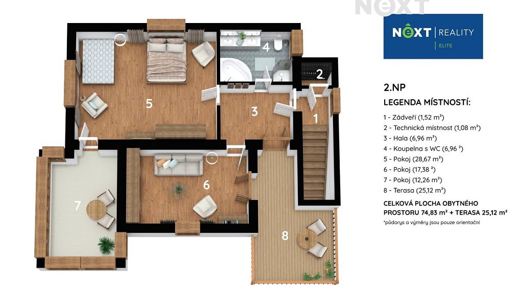 Prodej domu 285 m² s pozemkem 1 291 m², Bílovice nad Svitavou – náhled fotky 12