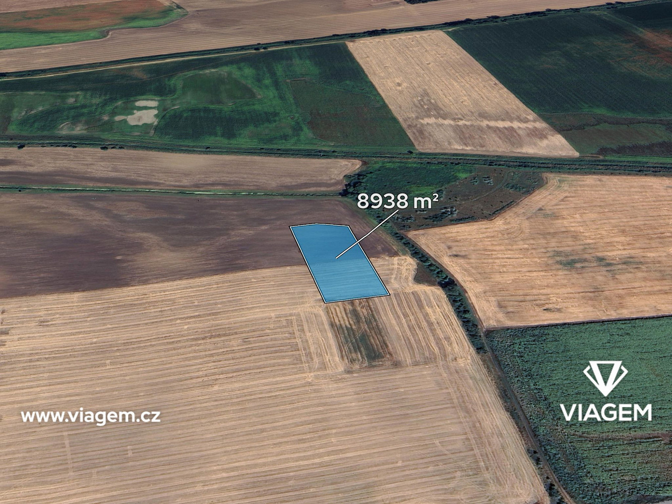 Prodej pole 1 489 m²