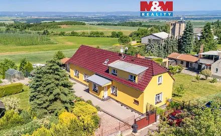 Prodej domu 160 m² s pozemkem 1 340 m², Tuchořice - Třeskonice, okres Louny