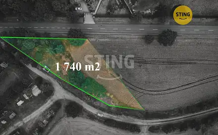 Prodej stavebního pozemku 1 740 m², Pardubice - Hostovice