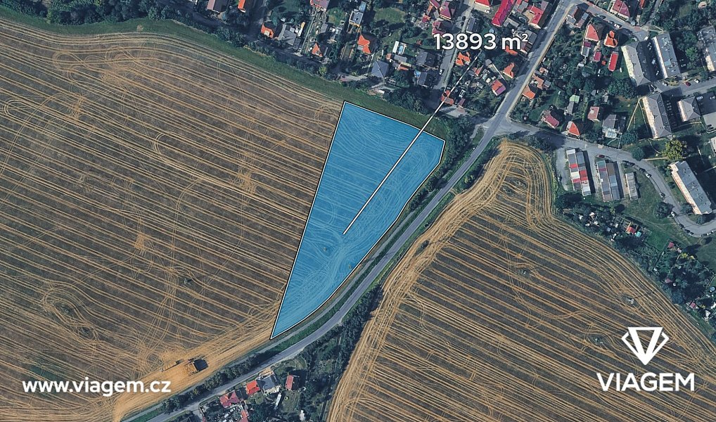 Prodej pole 868 m², Chlumčany – náhled fotky 2