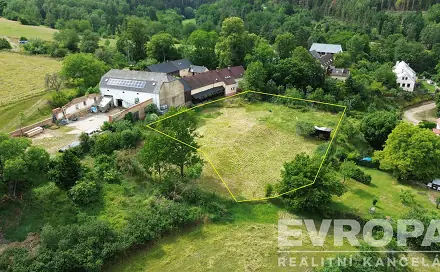 Prodej stavebního pozemku 2 093 m², Křelovice, okres Plzeň-sever