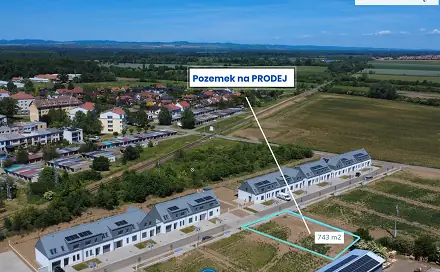 Prodej stavebního pozemku 743 m², Strážnice, okres Hodonín