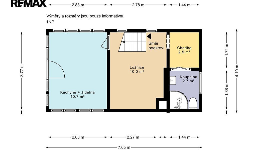 Prodej chaty/chalupy 37 m² s pozemkem 200 m², Krňany – náhled fotky 4