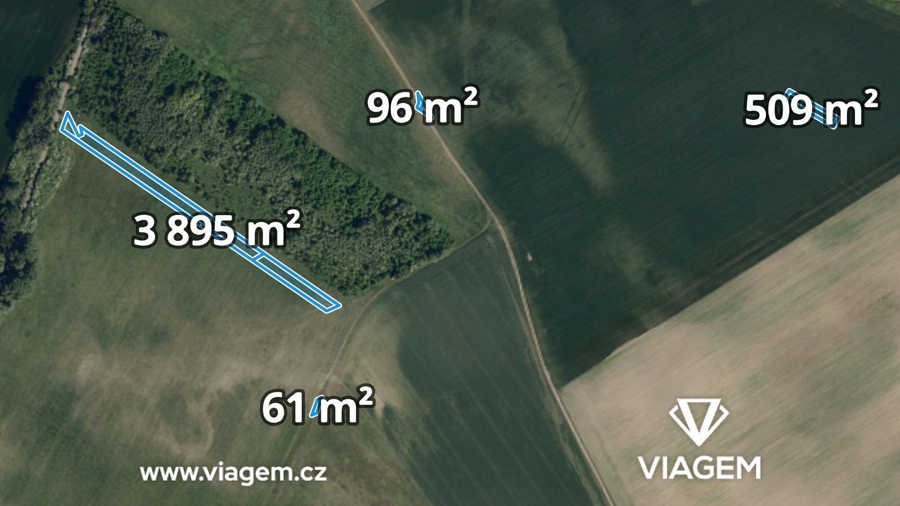 Prodej pole 1 314 m²