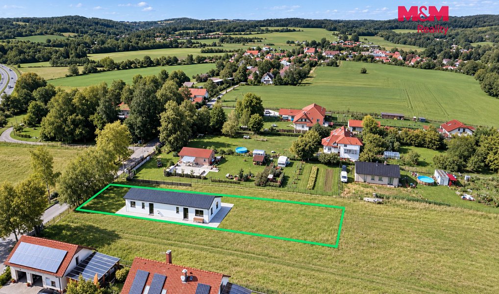 Prodej stavebního pozemku 1 100 m², Hrusice – náhled fotky 7