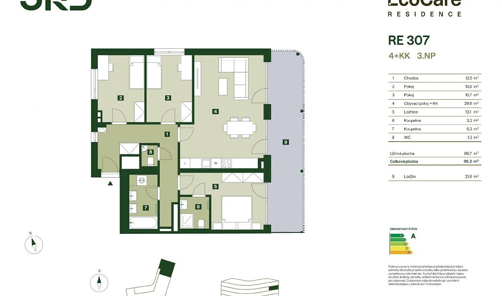 Prodej bytu 4+kk 96 m², Praha – náhled fotky 2