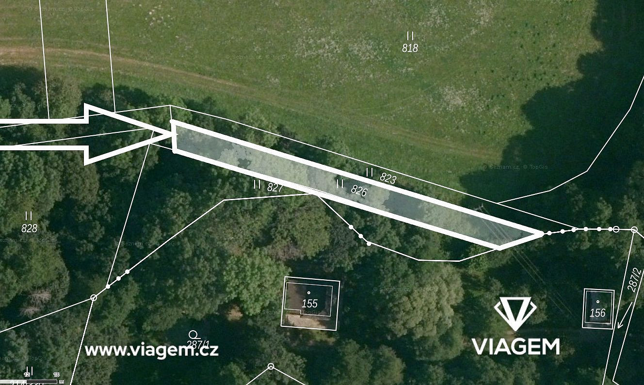 Prodej pole 2 435 m² – fotografie 3