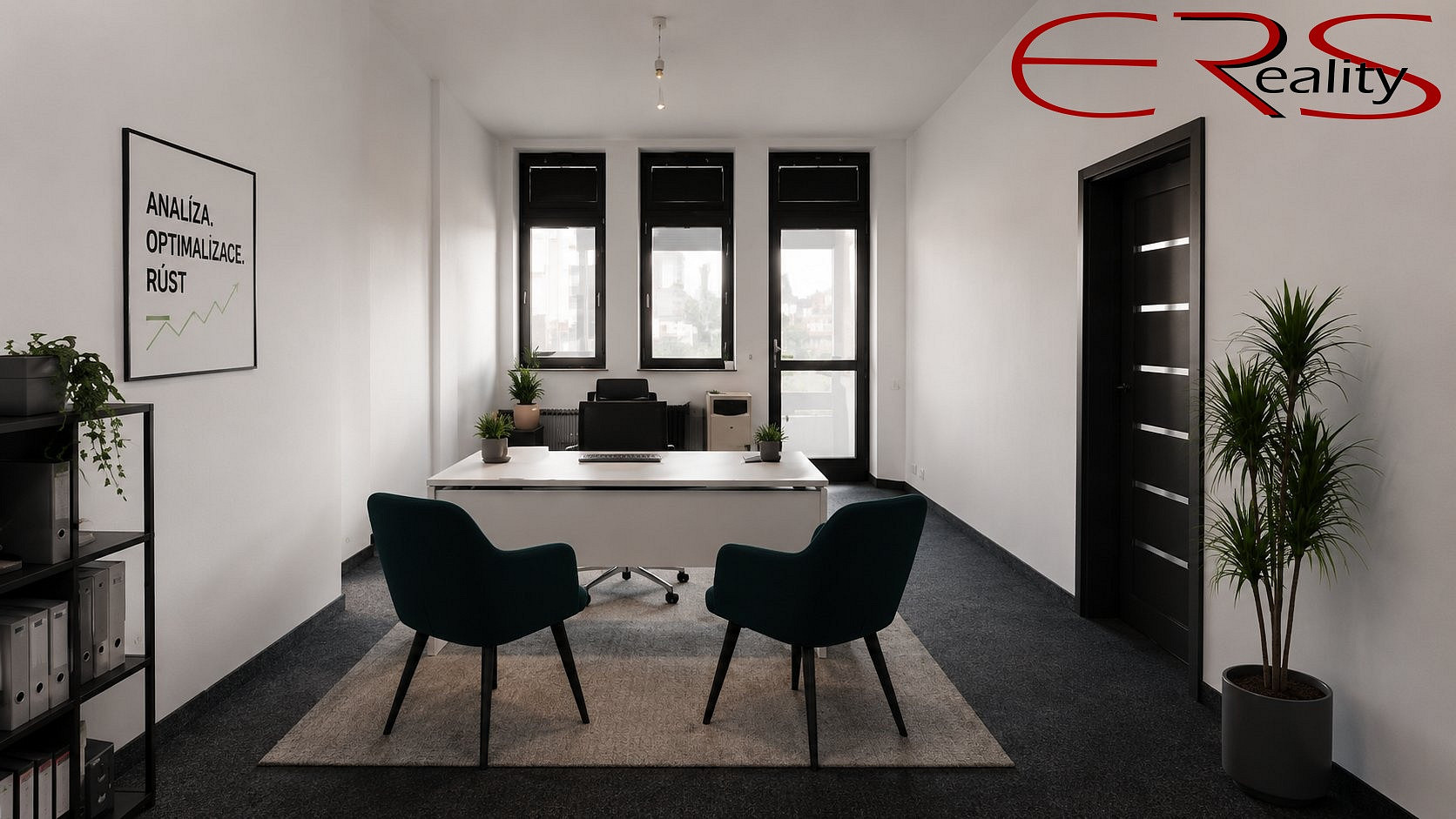 Pronájem kanceláře 54 m² — photo 3
