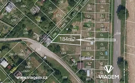Prodej zahrady 184 m², Struhařov, okres Benešov