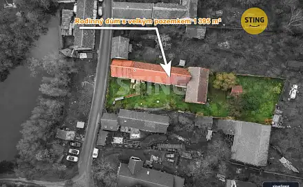 Prodej domu 400 m² s pozemkem 1 395 m², Ronov nad Doubravou - Moravany, okres Chrudim