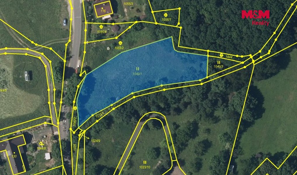 Prodej stavebního pozemku 2 930 m², Hlinná – náhled fotky 3