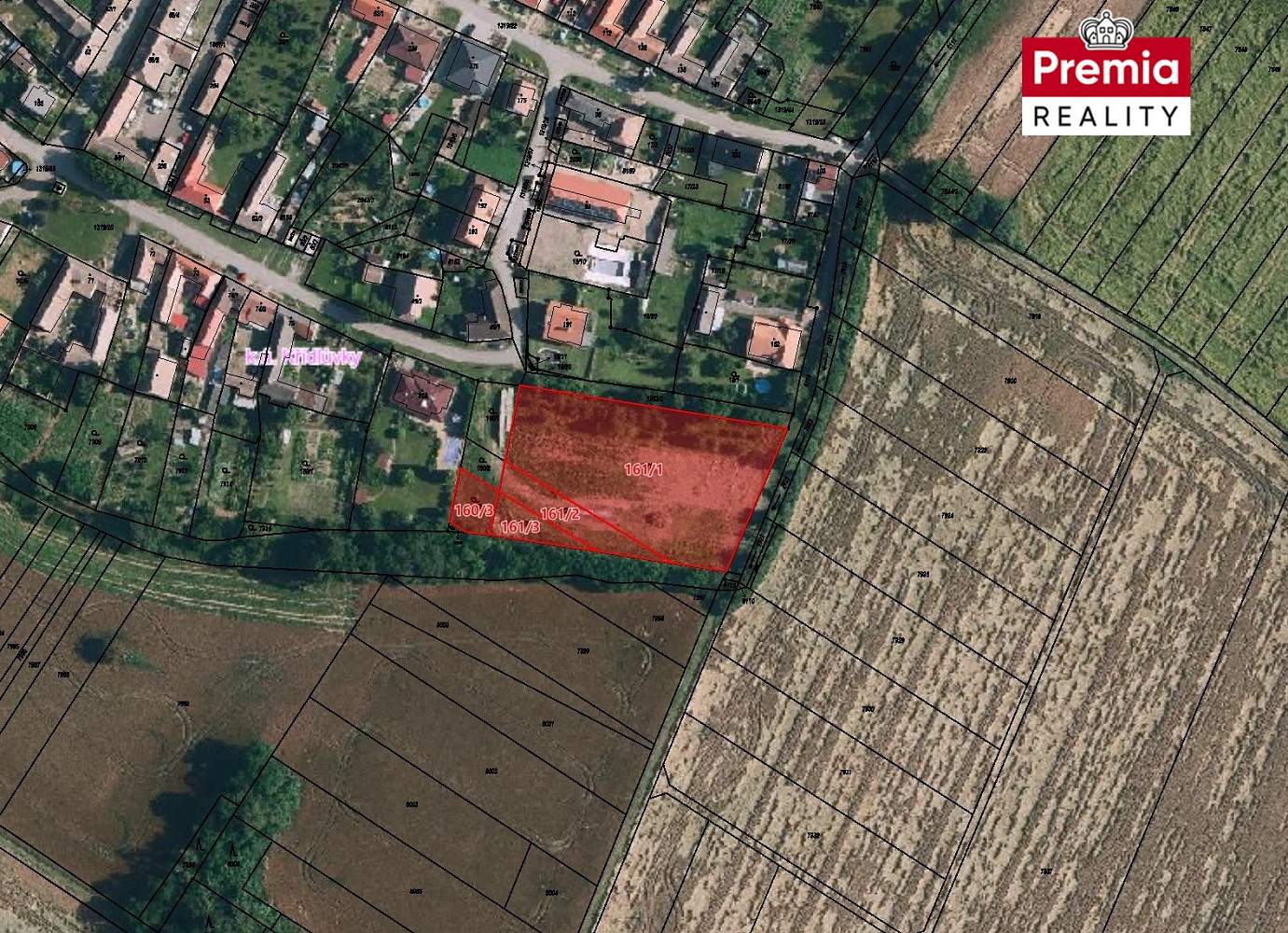 Prodej stavebního pozemku 5 064 m²