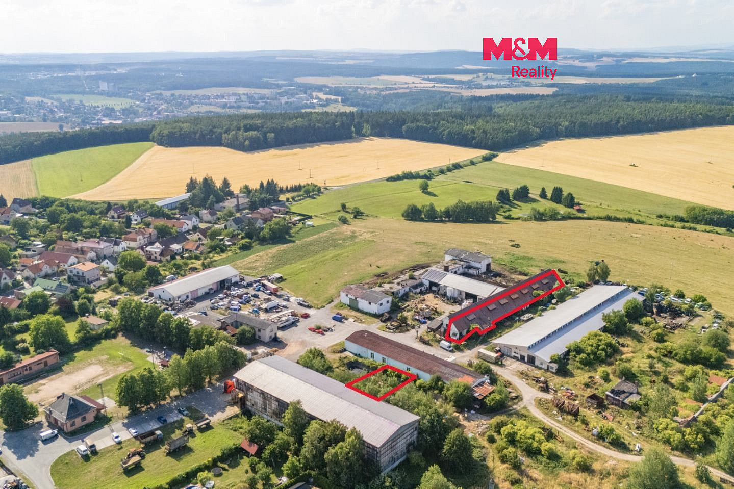 Prodej pozemku 923 m²
