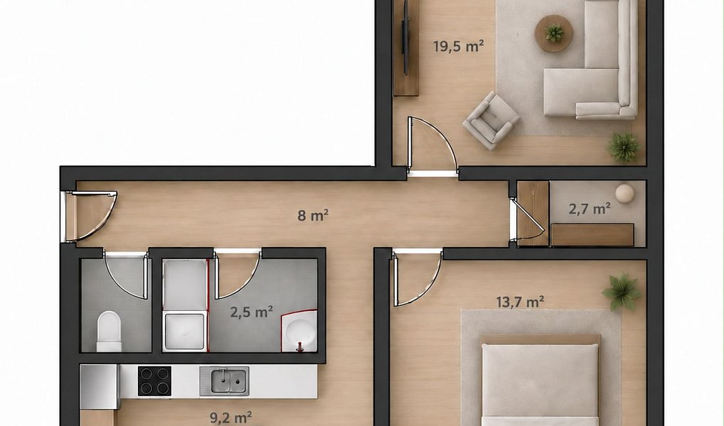 Prodej bytu 2+1 61 m², Ostrava – náhled fotky 3