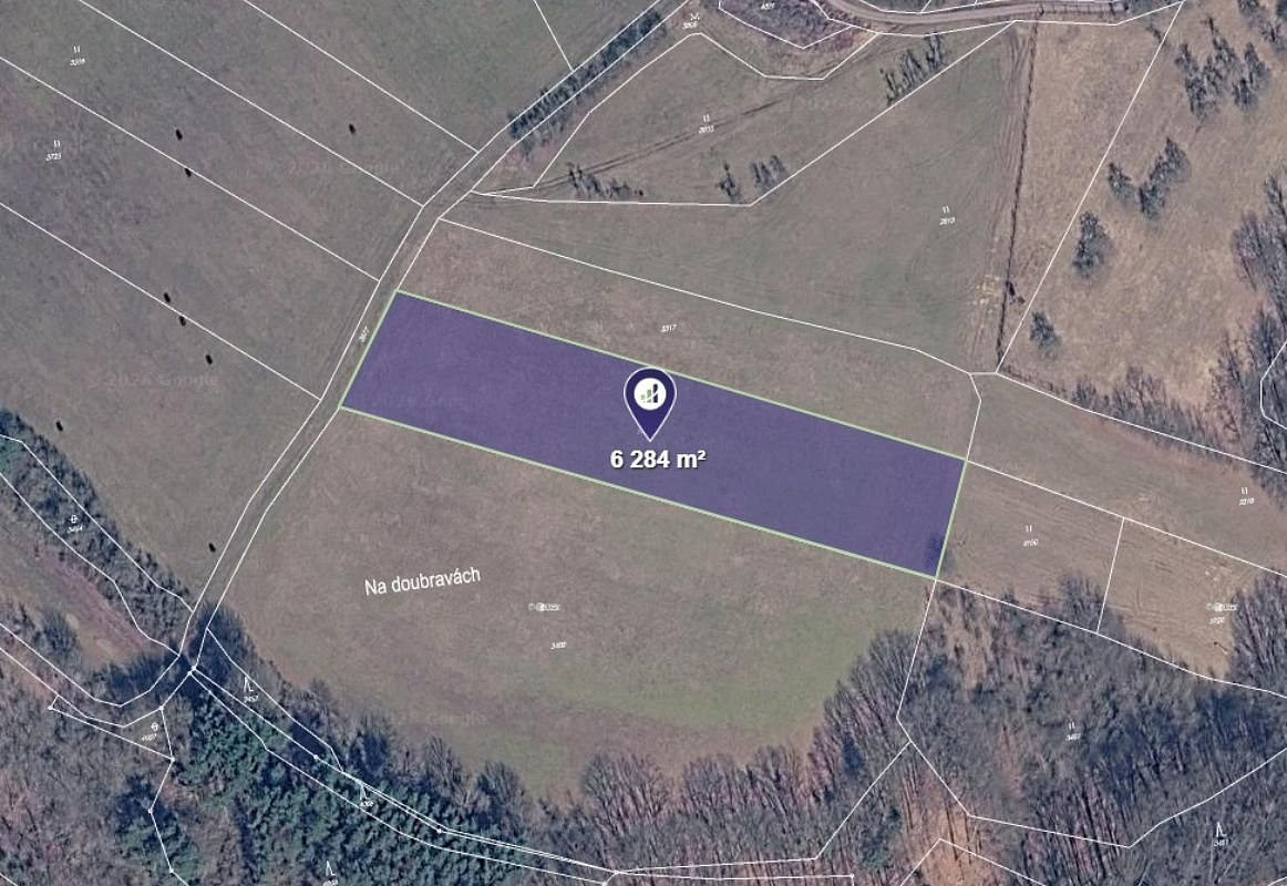Prodej pole 6 284 m²