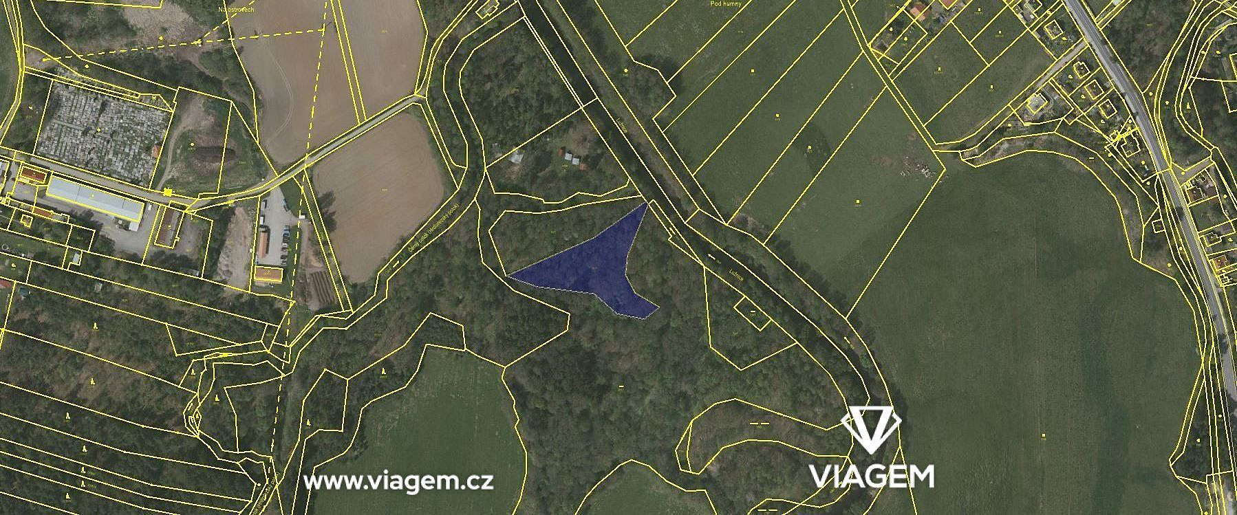 Prodej lesa 4 248 m²