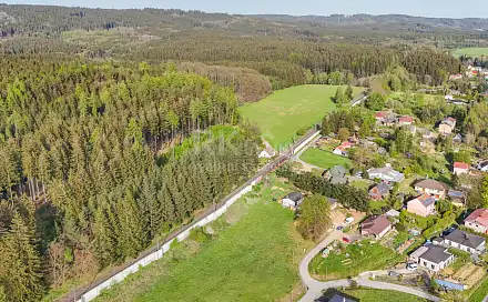 Prodej stavebního pozemku 1 375 m², Kynžvartská, Valy, okres Cheb