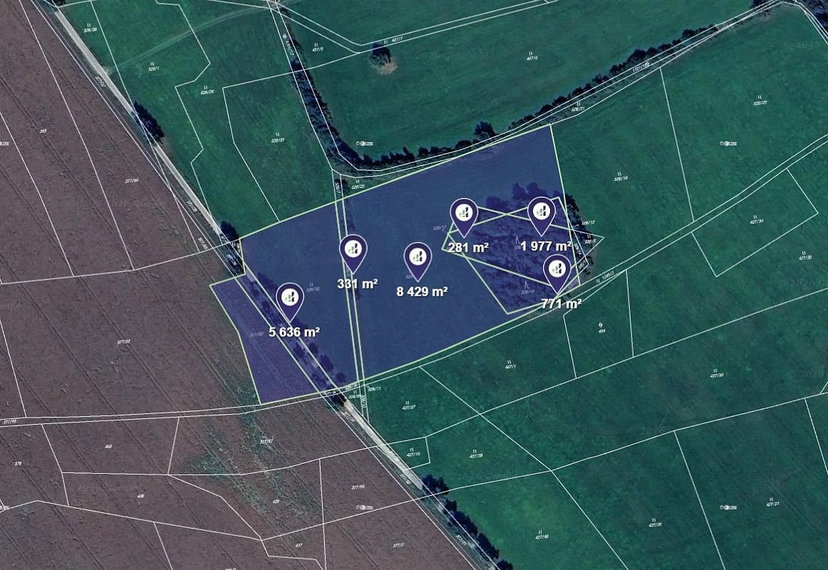 Prodej louky 17 425 m²