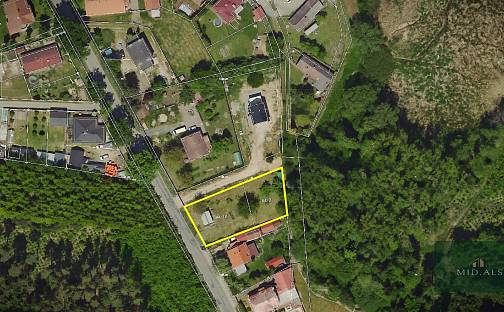 Prodej stavebního pozemku 1 074 m², Zbýšov, okres Kutná Hora