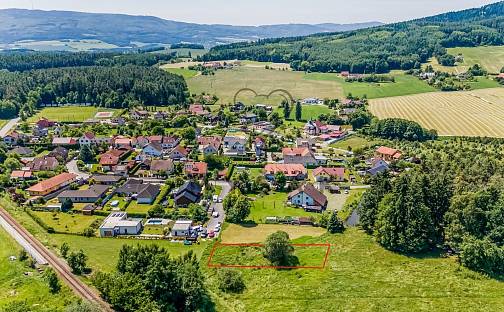 Prodej stavebního pozemku 1 017 m², Vrábče, okres České Budějovice