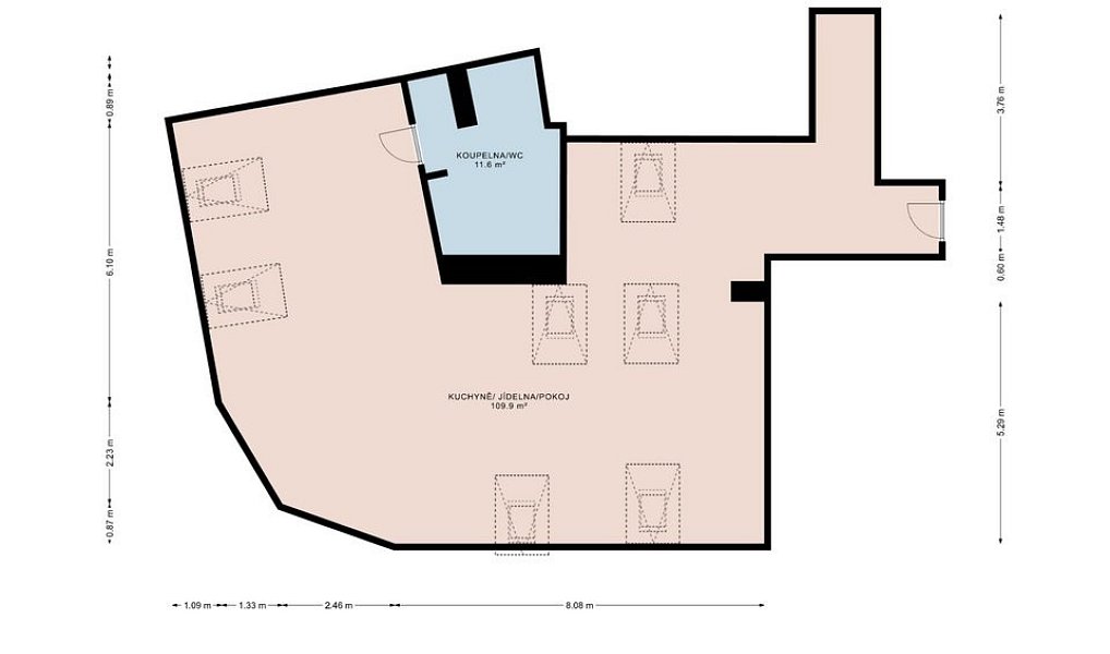 Pronájem bytu atypického 121 m², Jindřichův Hradec – náhled fotky 29