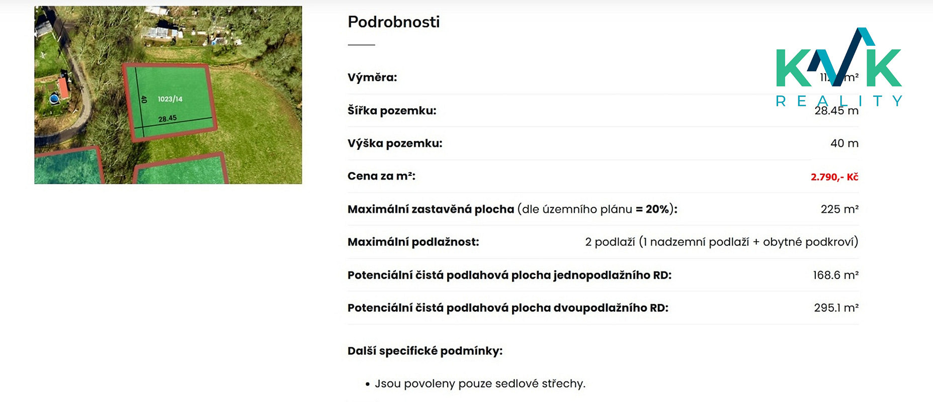 Prodej stavebního pozemku 1 124 m² — photo 2