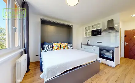 Pronájem bytu 1+kk 20 m², Tolstého, Ústí nad Labem - Střekov
