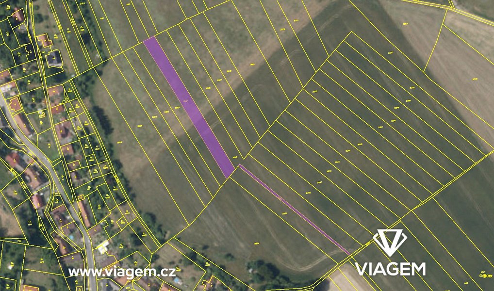 Prodej pole 818 m², Církvice – náhled fotky 4