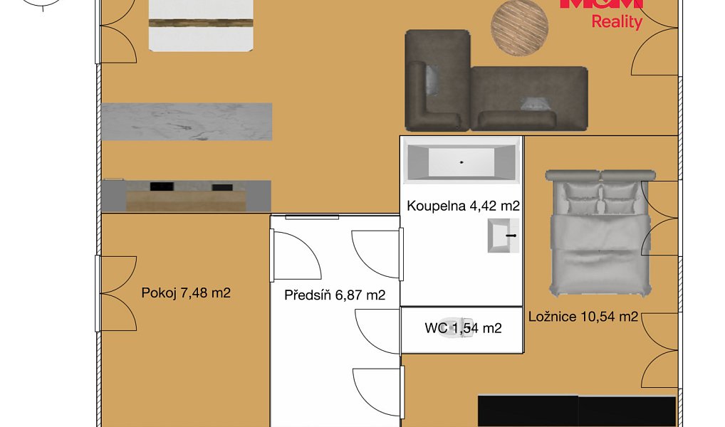 Prodej bytu 3+kk 113 m², Vítězná – náhled fotky 16