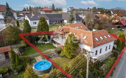Prodej domu 312 m² s pozemkem 712 m², Hlavní, Hvozdná, okres Zlín
